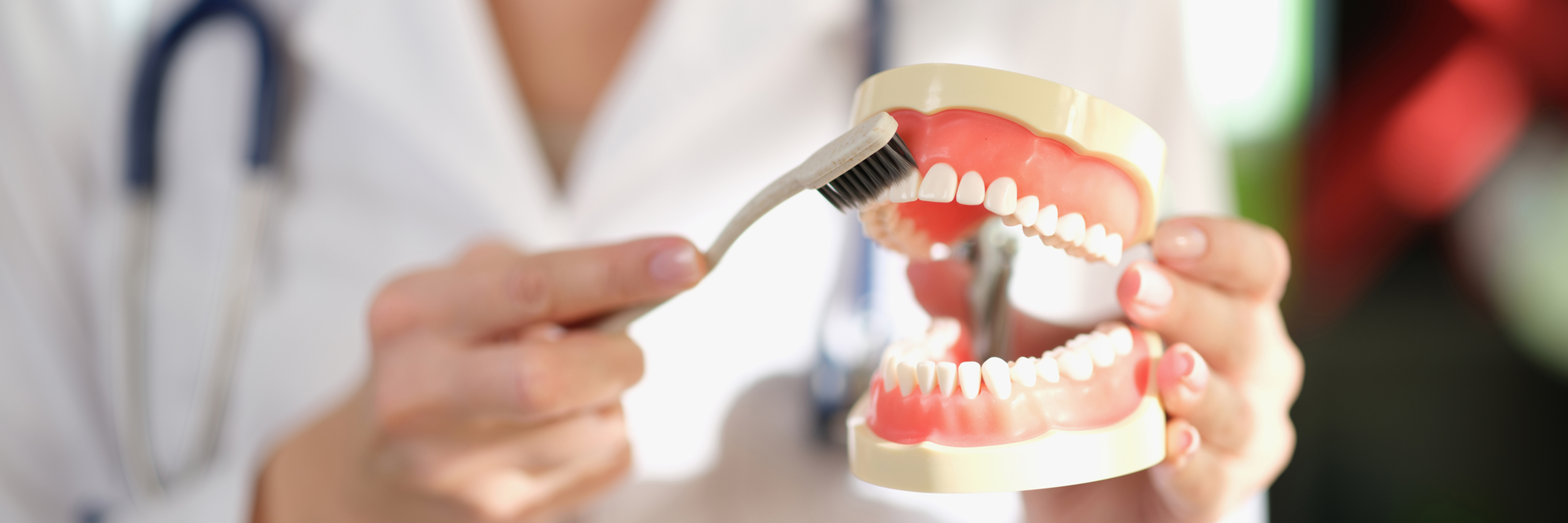Patient discussing full-arch treatment options